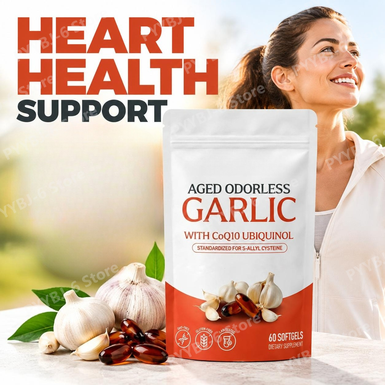 Cápsulas moles de alho envelhe - Nutrition And Fitness avaliação e preço